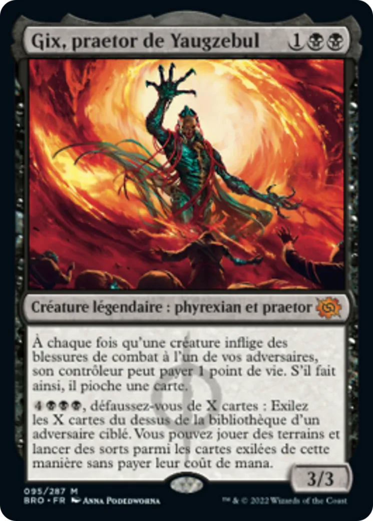 Gix, praetor de Yaugzebul — The Brothers' War — Magic: The Gathering
