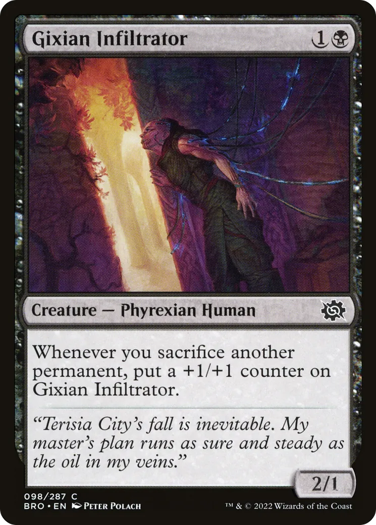 Infiltratrice gixienne — The Brothers' War — Magic: The Gathering