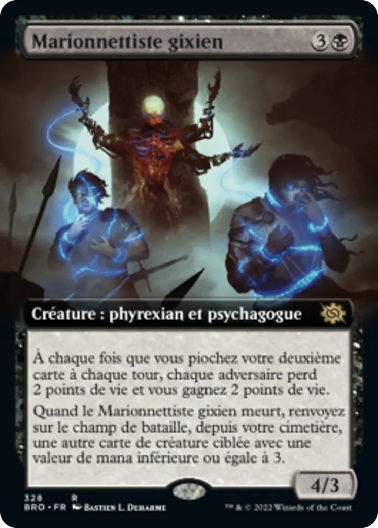 Marionnettiste gixien — The Brothers' War — Magic: The Gathering