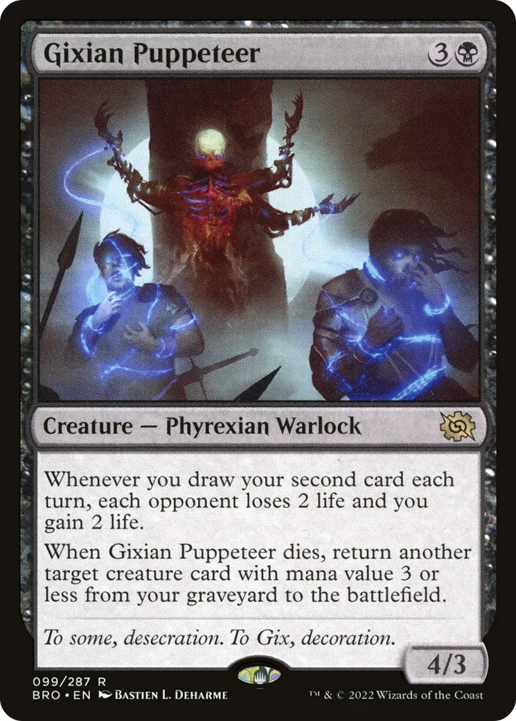 Marionnettiste gixien — The Brothers' War — Magic: The Gathering