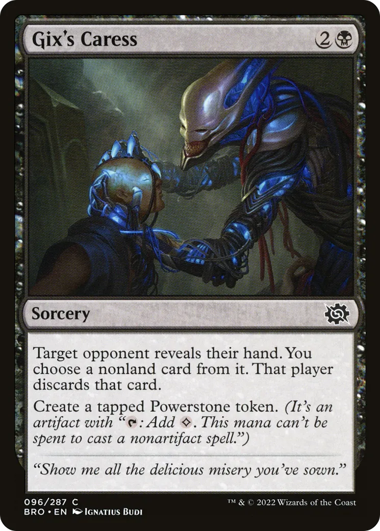 Caresse de Gix — The Brothers' War — Magic: The Gathering