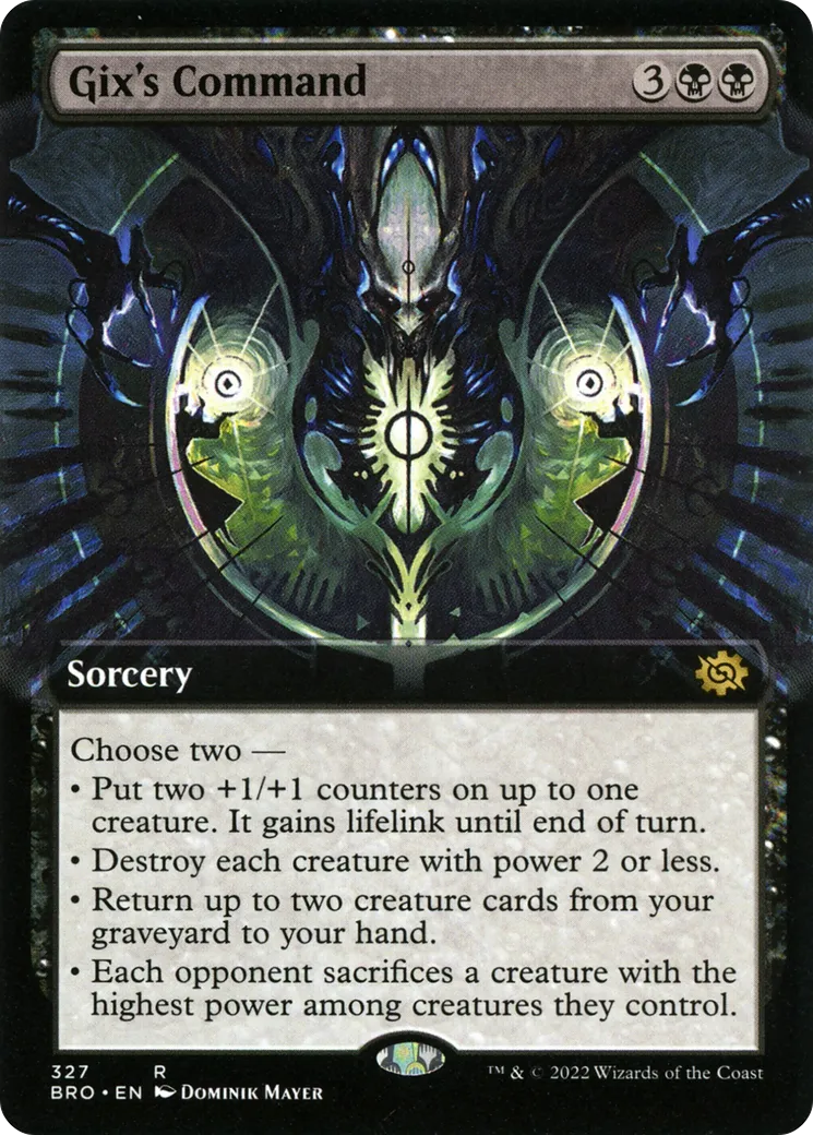 Gix's Command — The Brothers' War — Magic: The Gathering