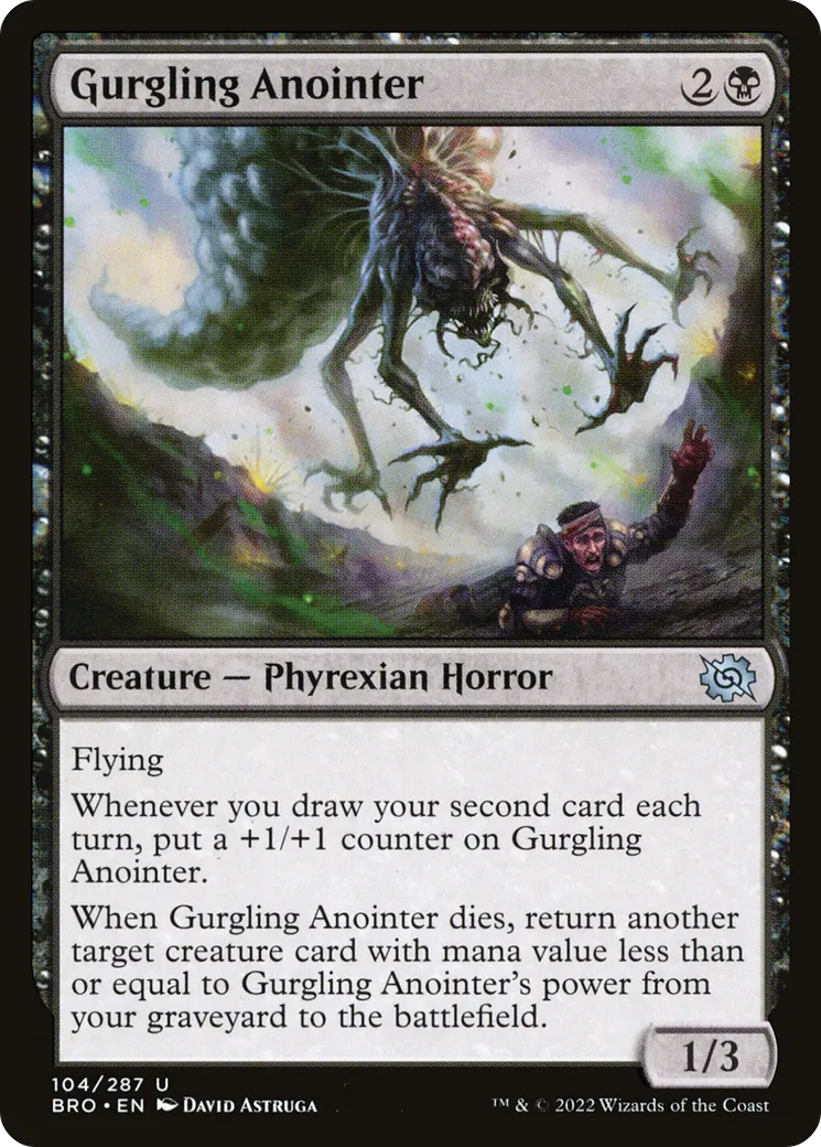Gurgling Anointer — The Brothers' War — Magic: The Gathering