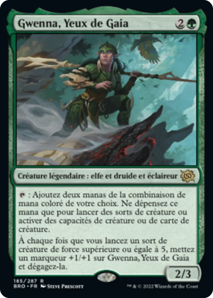 Gwenna, Yeux de Gaia — The Brothers' War — Magic: The Gathering