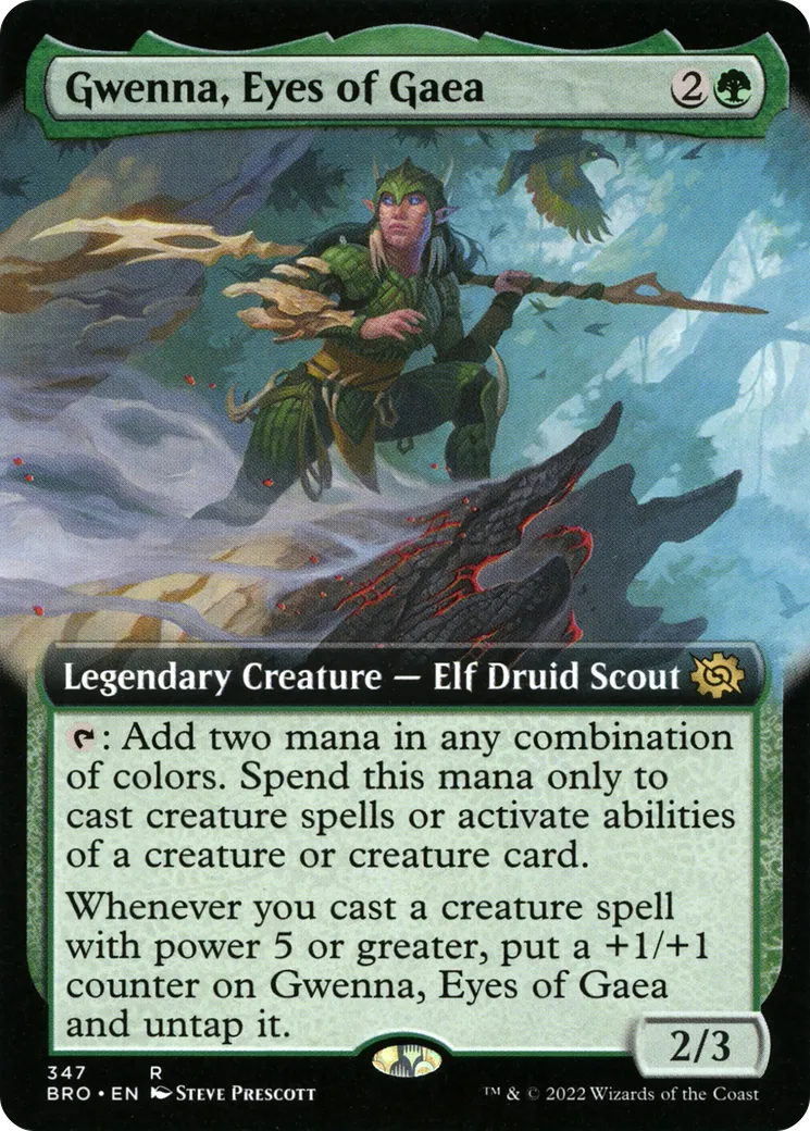 Gwenna, Eyes of Gaea — The Brothers' War — Magic: The Gathering