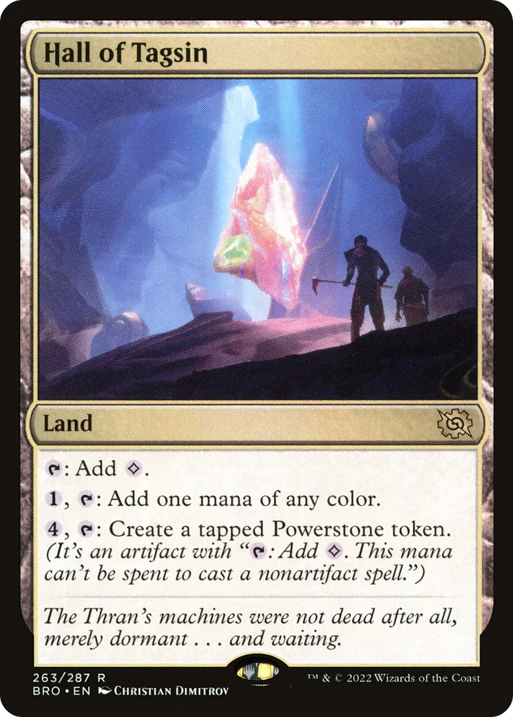 Hall of Tagsin — The Brothers' War — Magic: The Gathering