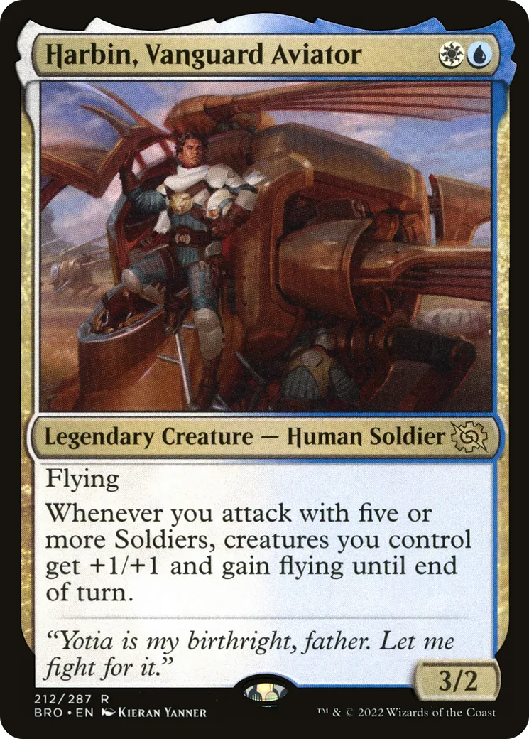 Harbin, Vanguard Aviator — The Brothers' War — Magic: The Gathering