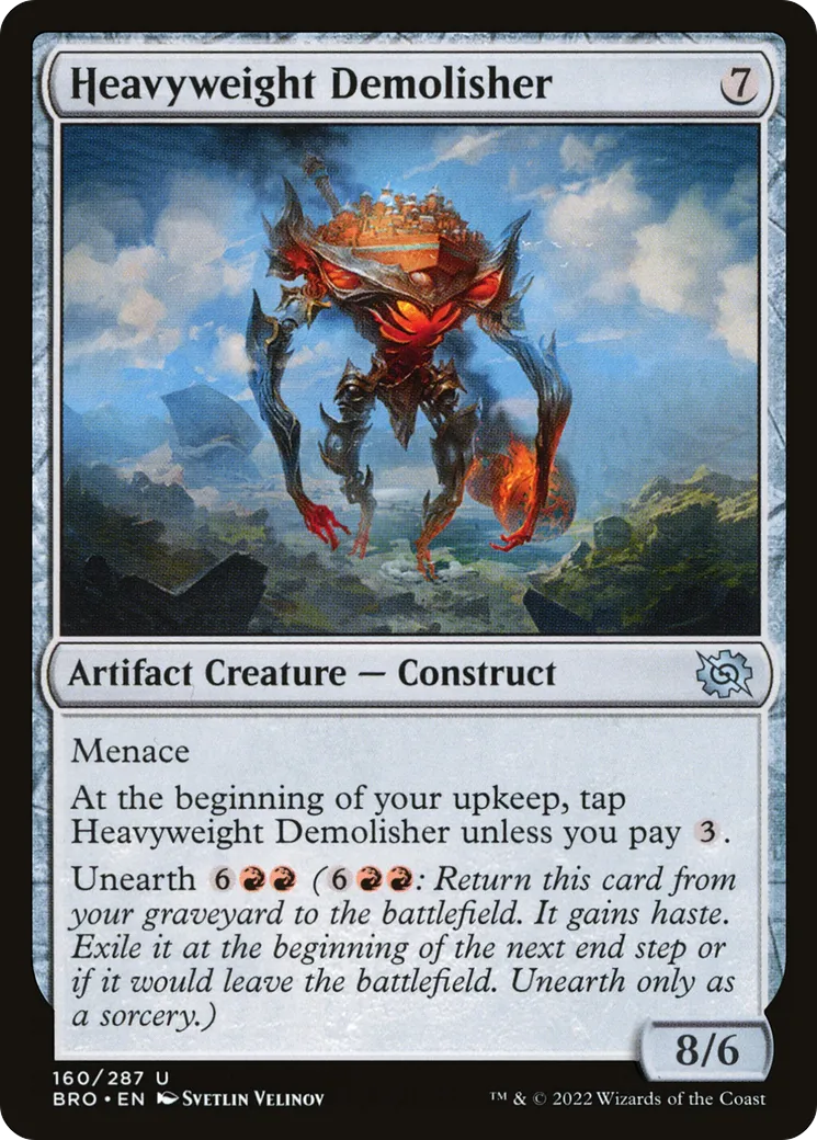 Heavyweight Demolisher — The Brothers' War — Magic: The Gathering