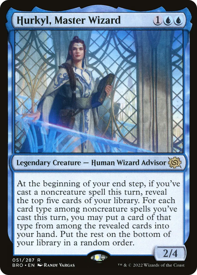 Hurkyl, Master Wizard — The Brothers' War — Magic: The Gathering