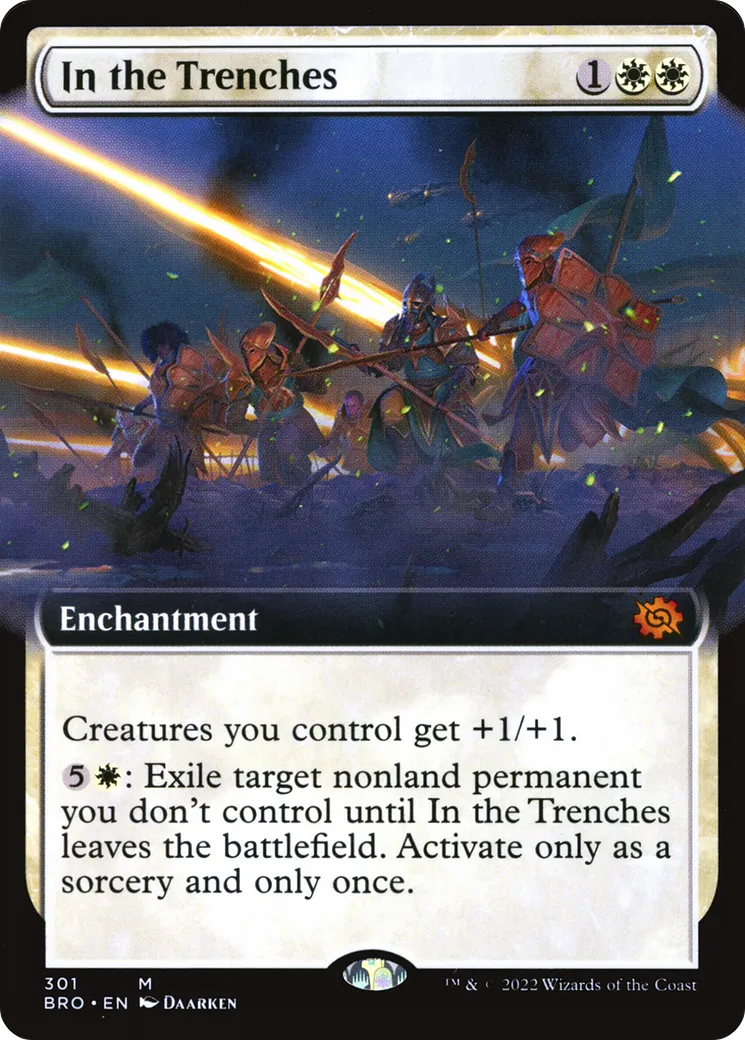 Dans les tranchées — The Brothers' War — Magic: The Gathering