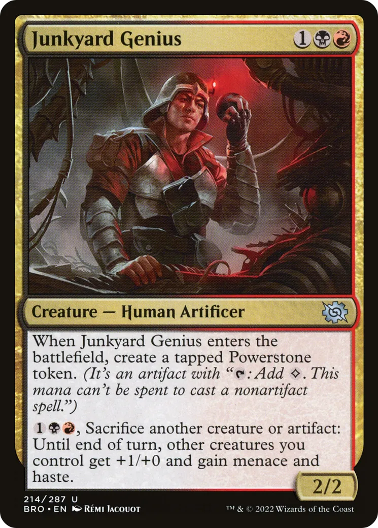 Junkyard Genius — The Brothers' War — Magic: The Gathering