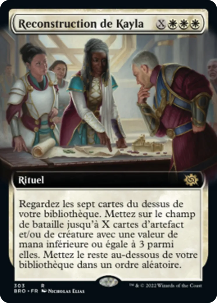Reconstruction de Kayla — The Brothers' War — Magic: The Gathering