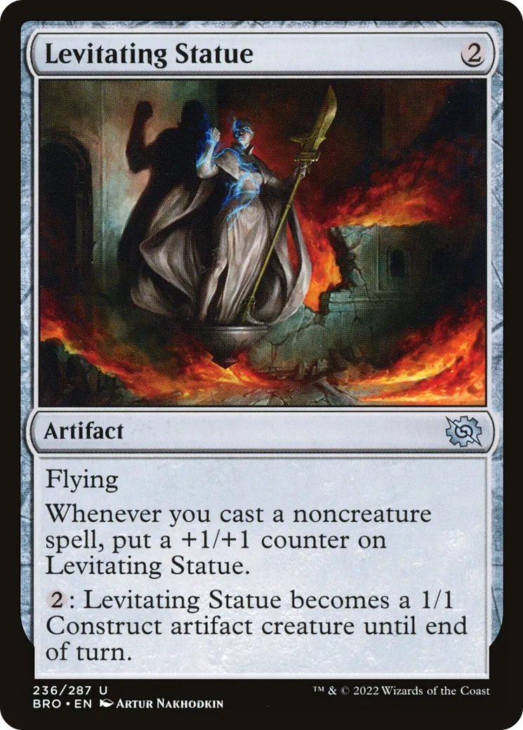 Statue en lévitation — The Brothers' War — Magic: The Gathering