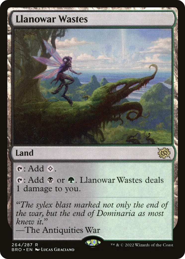 Landes de Llanowar — The Brothers' War — Magic: The Gathering