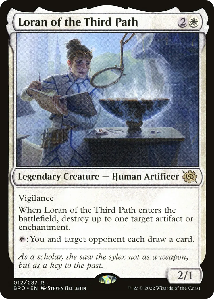 Loran of the Third Path — The Brothers' War — Magic: The Gathering
