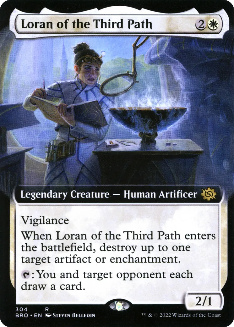 Loran of the Third Path from The Brothers' War - Magic: The Gathering