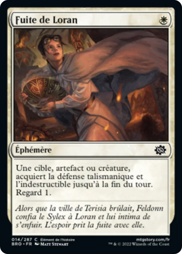 Fuite de Loran from The Brothers' War - Magic: The Gathering