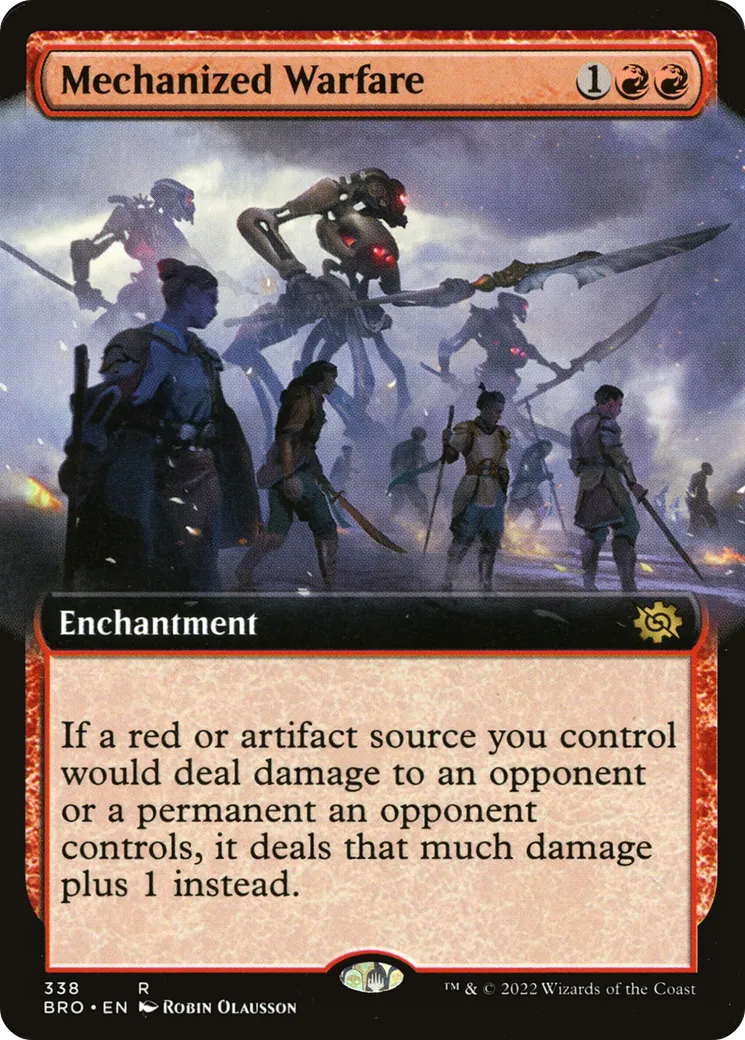 Mechanized Warfare — The Brothers' War — Magic: The Gathering