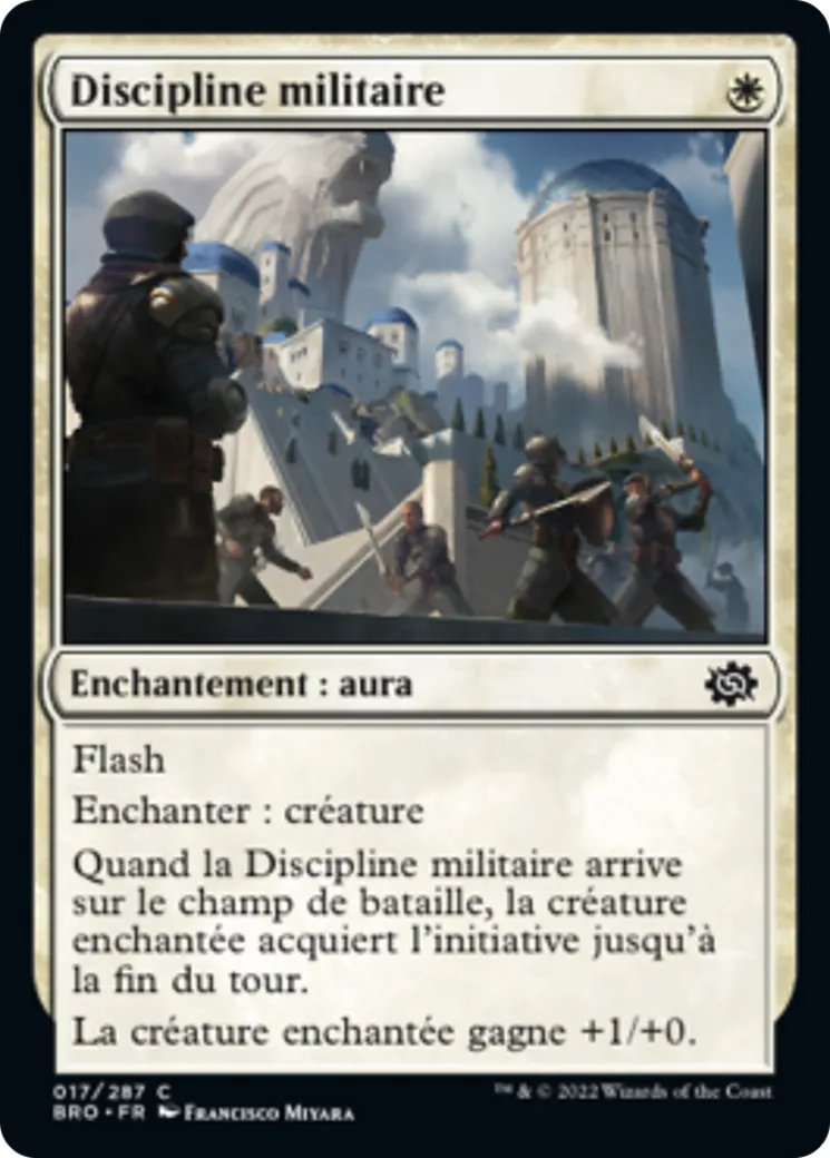 Discipline militaire — The Brothers' War — Magic: The Gathering