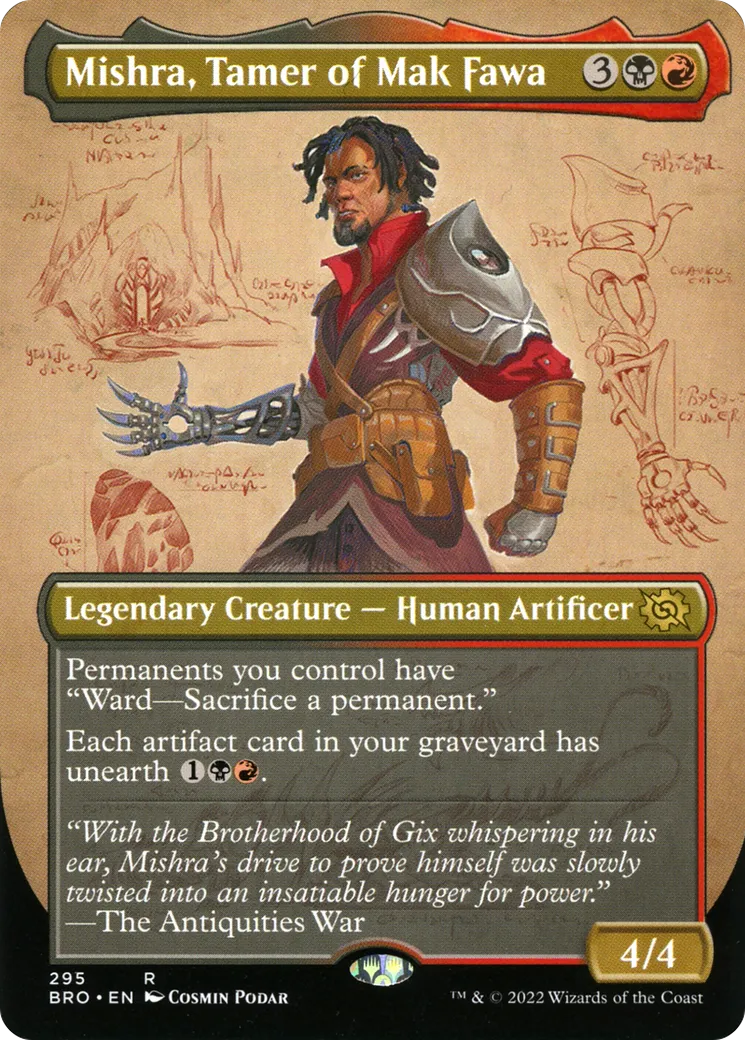 Mishra, dresseur de Mak Fawa — The Brothers' War — Magic: The Gathering