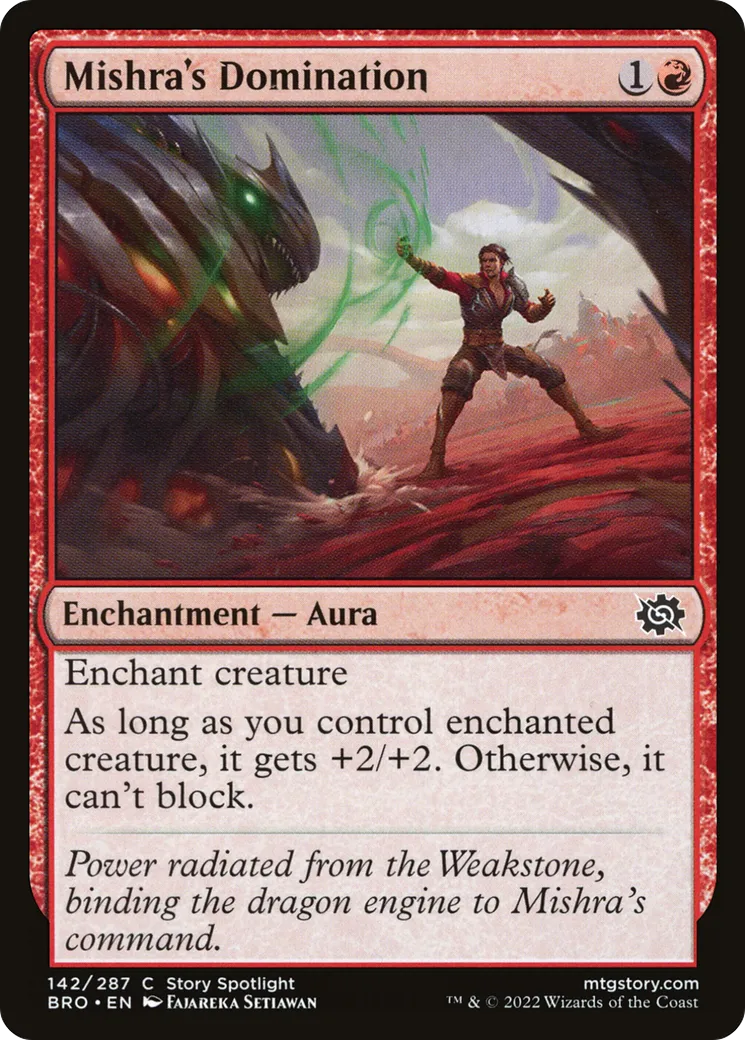 Domination de Mishra — The Brothers' War — Magic: The Gathering