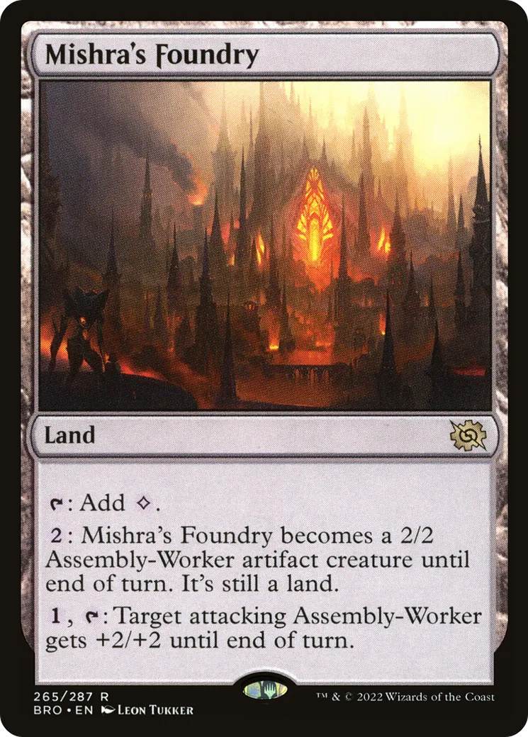 Mishra's Foundry — The Brothers' War — Magic: The Gathering