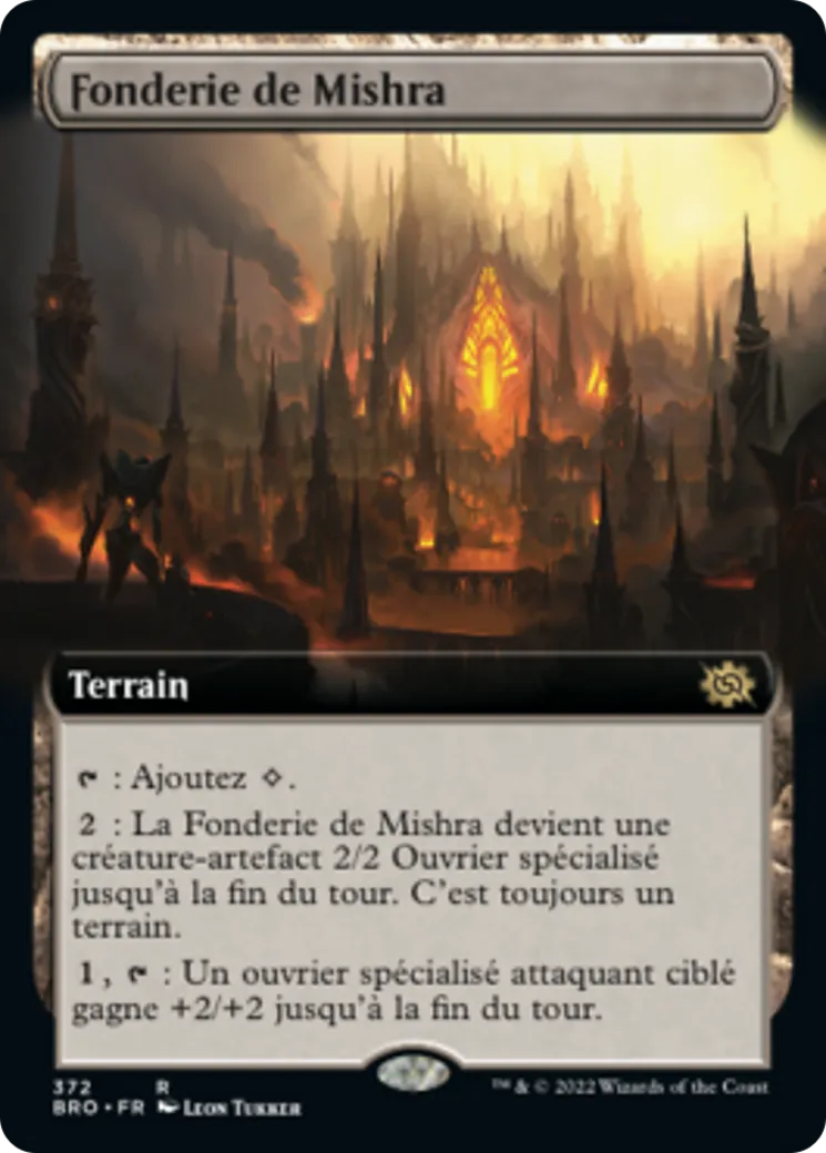 Fonderie de Mishra — The Brothers' War — Magic: The Gathering