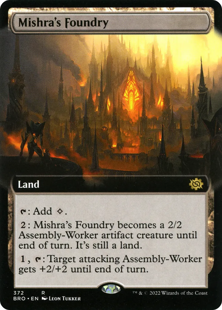 Mishra's Foundry — The Brothers' War — Magic: The Gathering