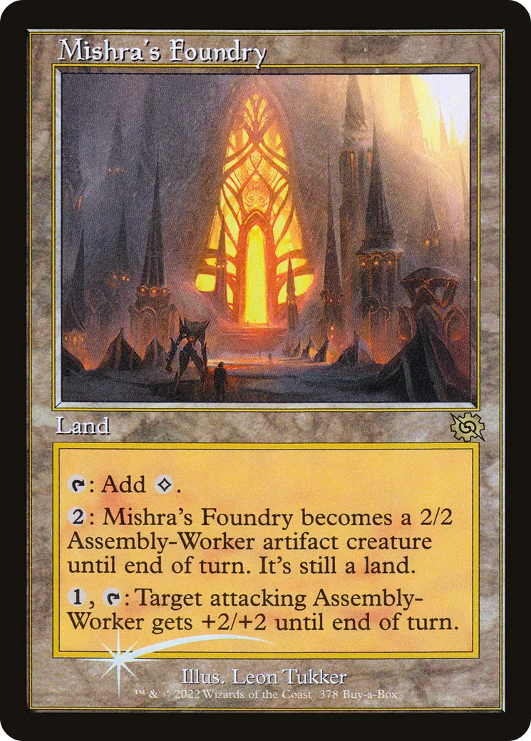 Fonderie de Mishra — The Brothers' War — Magic: The Gathering