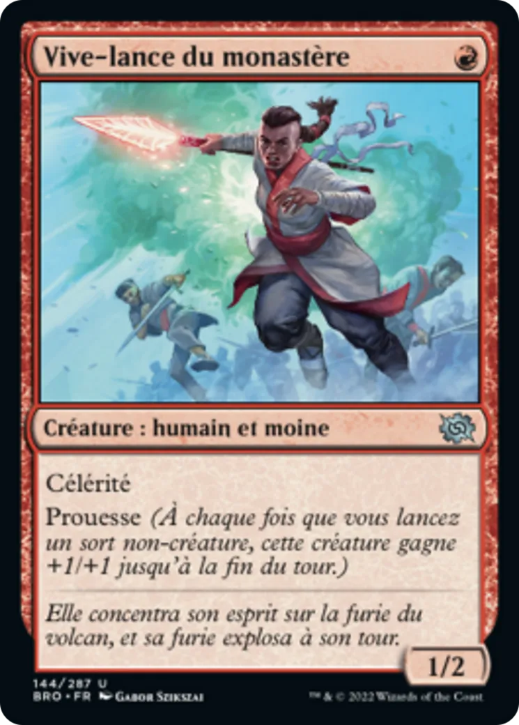 Vive-lance du monastère — The Brothers' War — Magic: The Gathering
