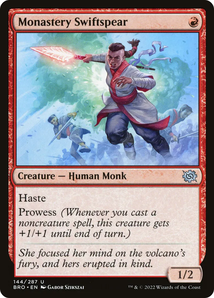 Monastery Swiftspear — The Brothers' War — Magic: The Gathering