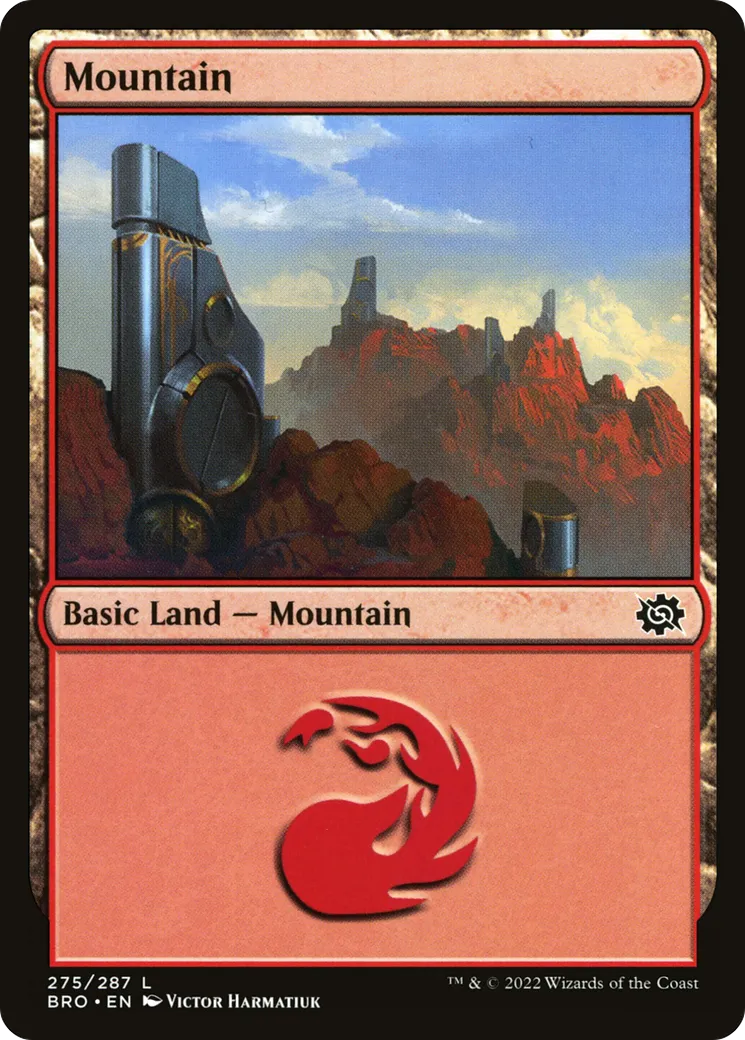 Montagne — The Brothers' War — Magic: The Gathering