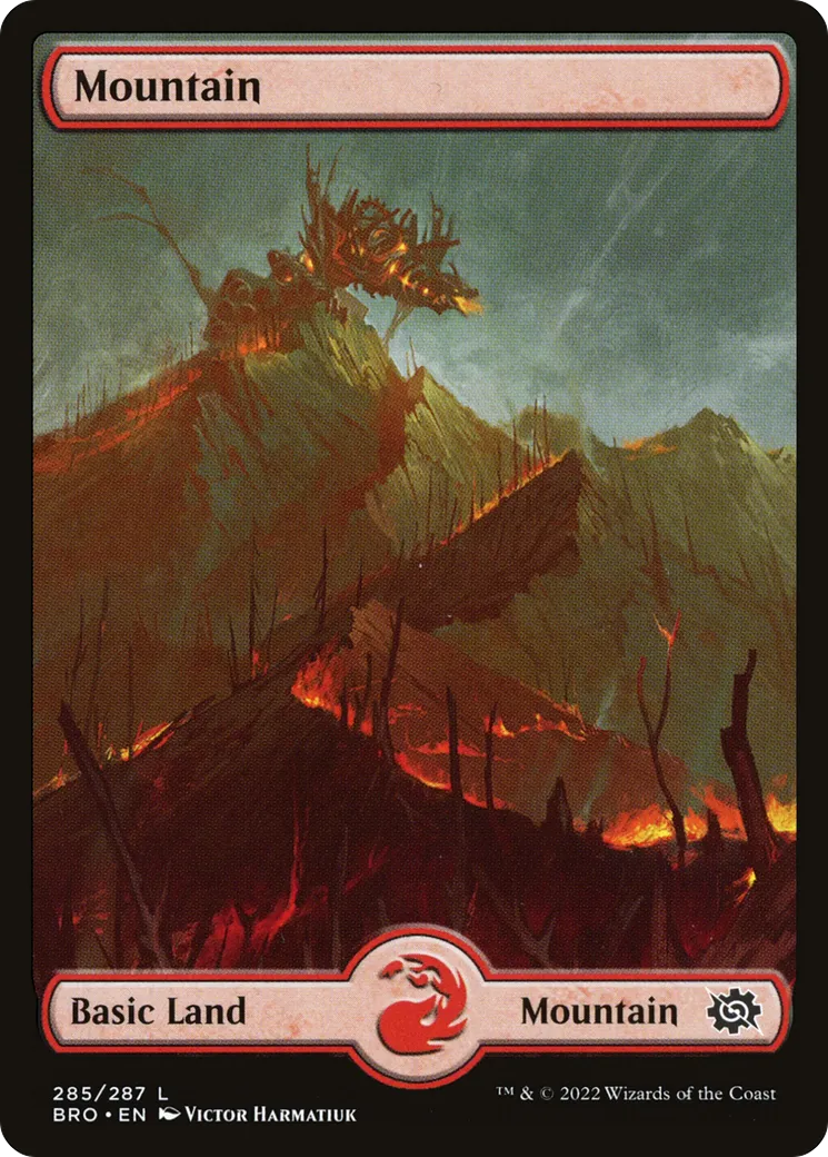 Montagne — The Brothers' War — Magic: The Gathering