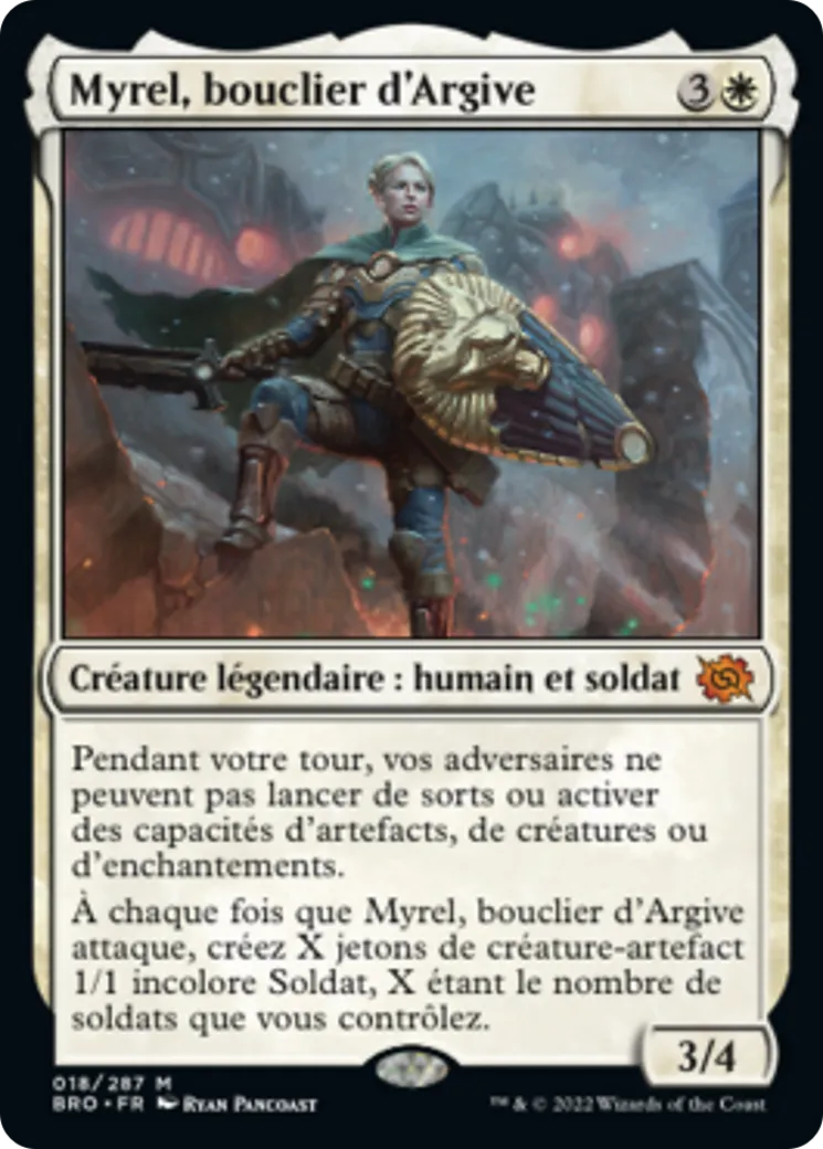 Myrel, bouclier d'Argive — The Brothers' War — Magic: The Gathering