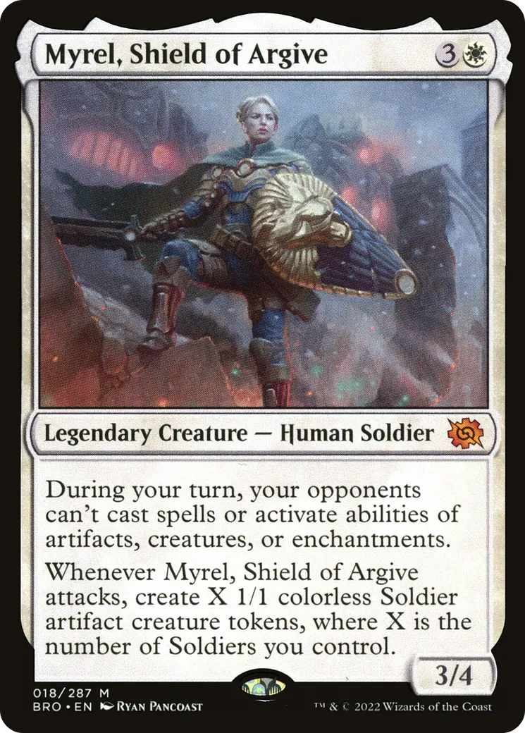 Myrel, bouclier d'Argive — The Brothers' War — Magic: The Gathering