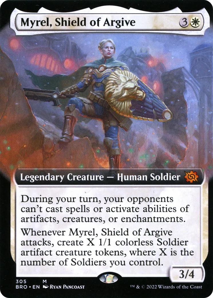 Myrel, Shield of Argive — The Brothers' War — Magic: The Gathering