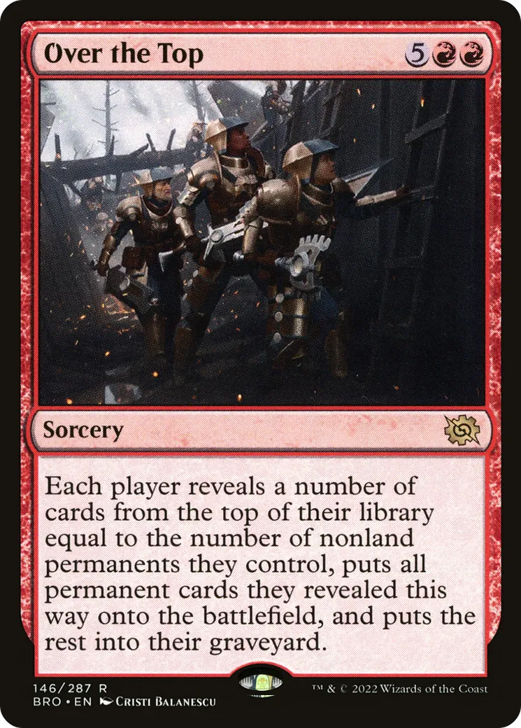 Exagération — The Brothers' War — Magic: The Gathering