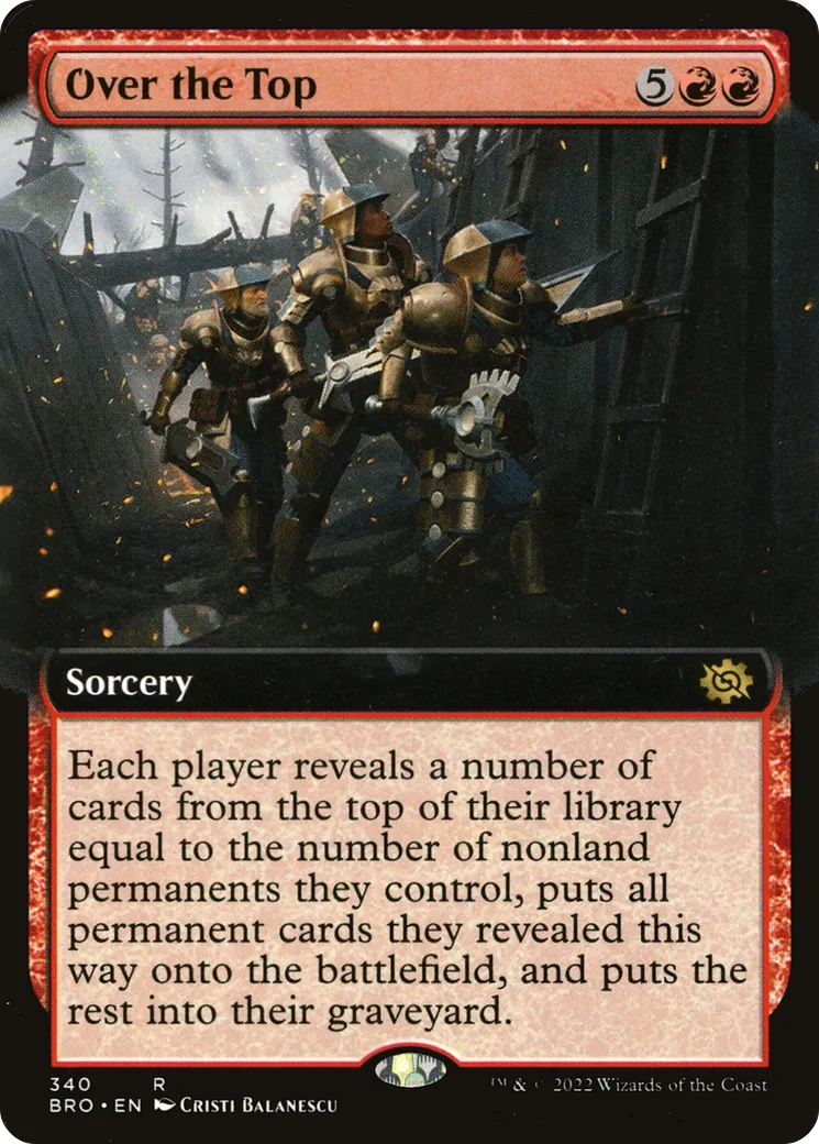 Exagération — The Brothers' War — Magic: The Gathering