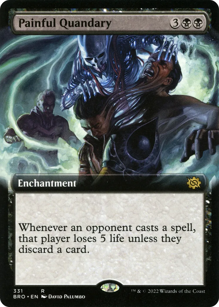 Painful Quandary from The Brothers' War - Magic: The Gathering