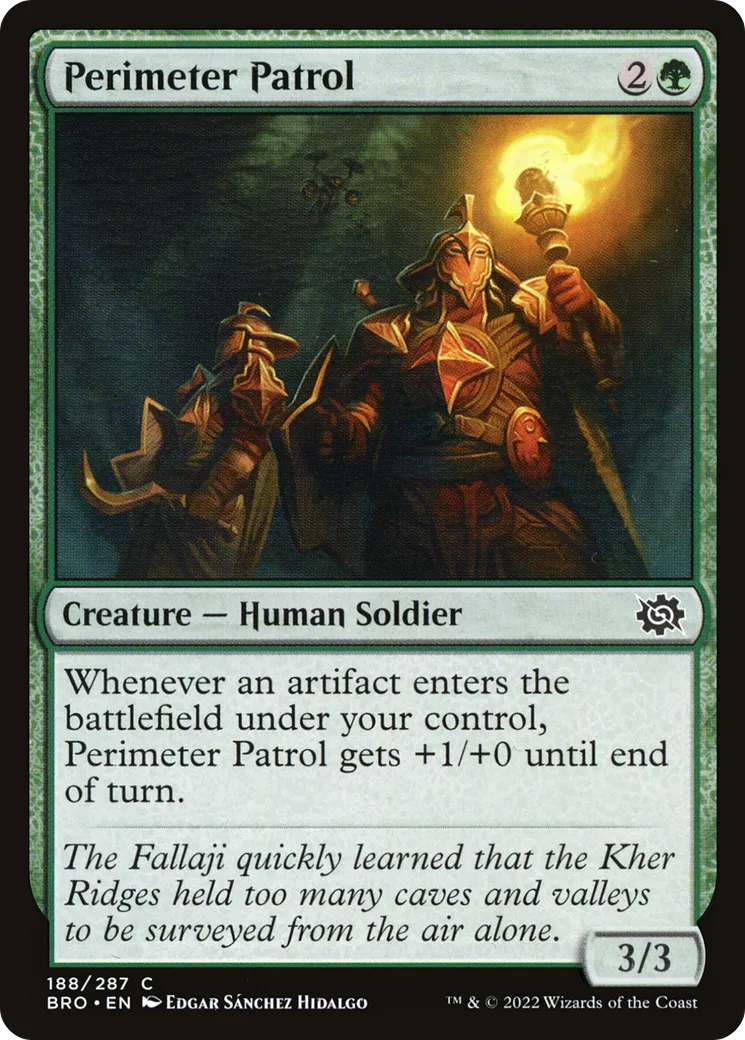 Perimeter Patrol — The Brothers' War — Magic: The Gathering