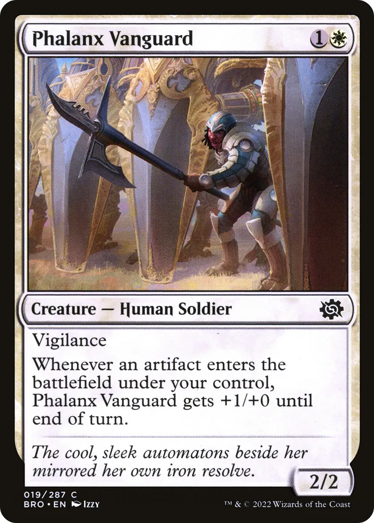 Avant-garde de phalange — The Brothers' War — Magic: The Gathering