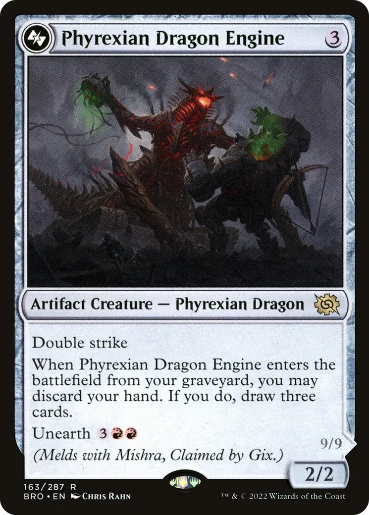 Phyrexian Dragon Engine // Mishra, Lost to Phyrexia — The Brothers' War — Magic: The Gathering