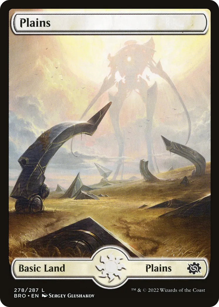 Plains — The Brothers' War — Magic: The Gathering