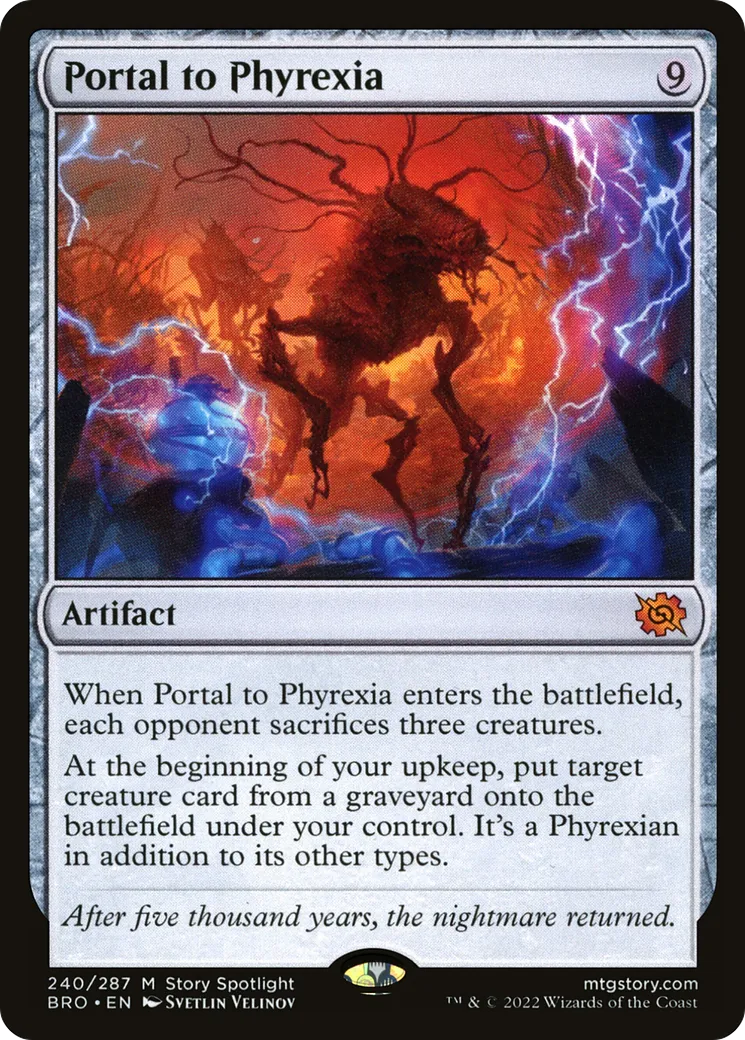 Portal to Phyrexia — The Brothers' War — Magic: The Gathering