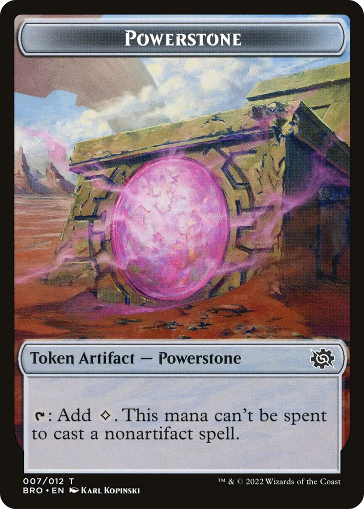 Powerstone — The Brothers' War — Magic: The Gathering