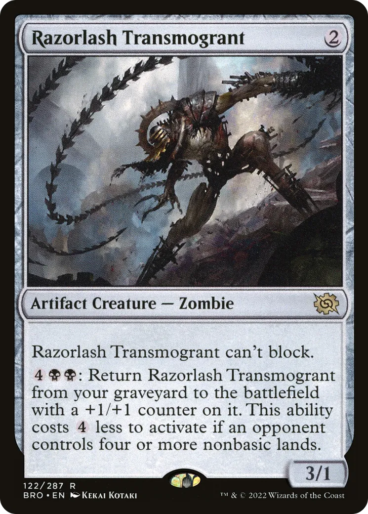 Transfigurant tranchefouet — The Brothers' War — Magic: The Gathering