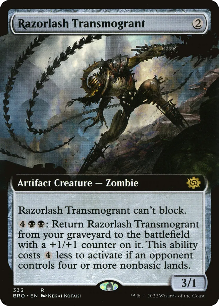 Transfigurant tranchefouet — The Brothers' War — Magic: The Gathering