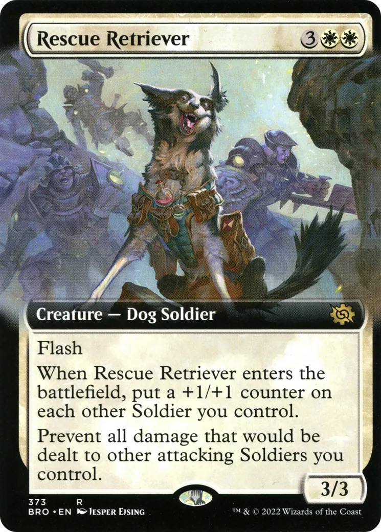 Rescue Retriever — The Brothers' War — Magic: The Gathering