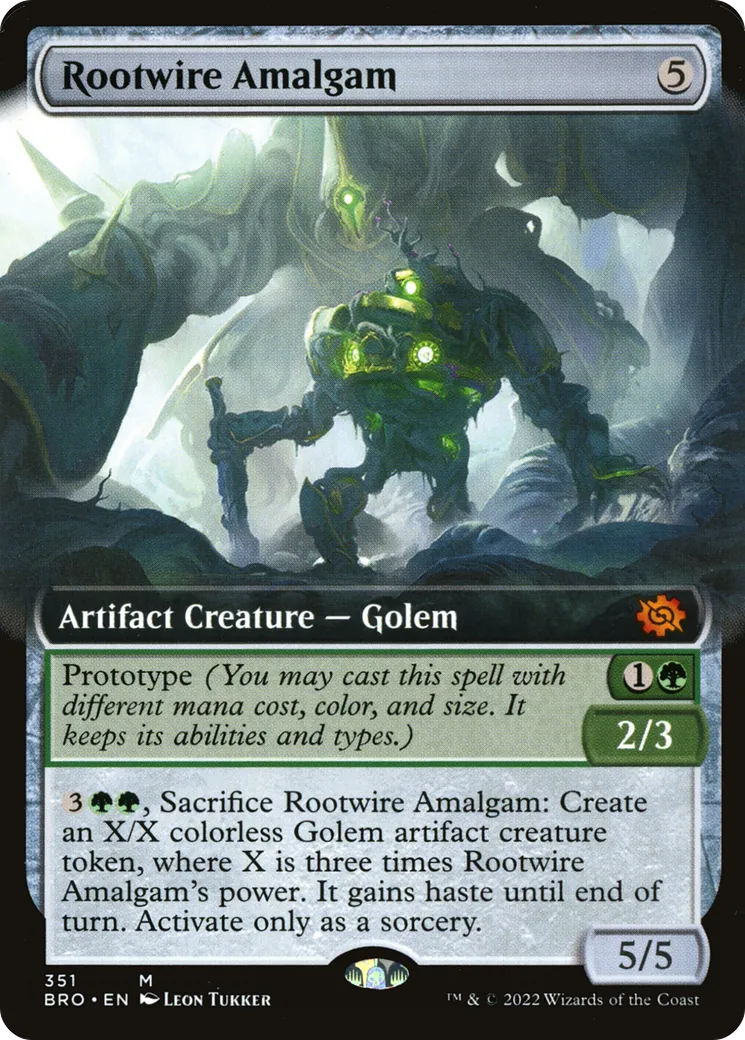 Amalgame câbleracines — The Brothers' War — Magic: The Gathering