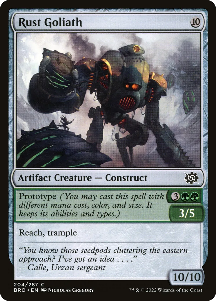Rust Goliath — The Brothers' War — Magic: The Gathering